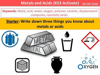 Metals and Acids (Activate KS3)
