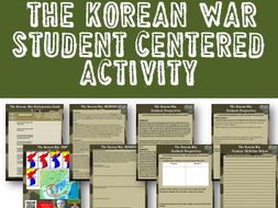 Korean War Student-Centered Activity (PDF & Google Docs)
