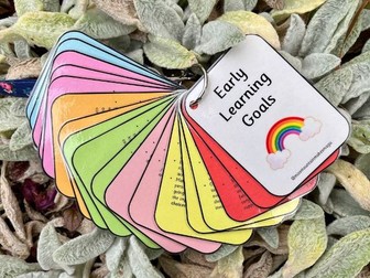 Early Learning Goals Lanyard Cards - NEW 2021 ELG'S