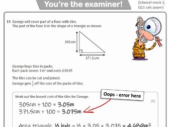 You're the Examiner (FS Maths L2)