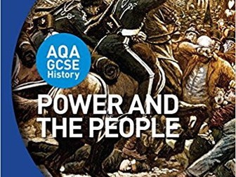 AQA GCSE History module: 2B Britain: Power and the people: c1170 to the present day, Part 3