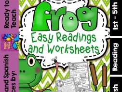 Frog ( Ready to Print Easy Readings and Worksheets)