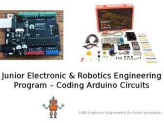 Middle School Electronics Circuits and Arduino Workshop Slides (6 projects)