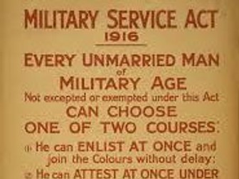 Conscription in the First World War
