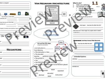 KS4 Computer Science J277 Revision MATS