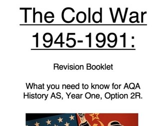 A Level Cold War Revision Booklet Year 1