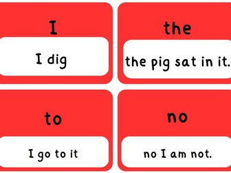 Common Exception Words EYFS Year R