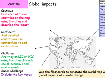 Global impacts of climate change