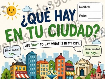 Year 7 Que hay en tu ciudad?