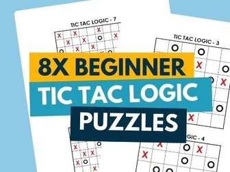 Beginner Tic-Tac Logic Puzzles