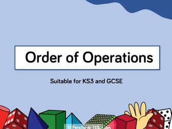 KS3 & GCSE Order of Operations
