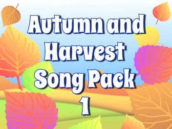 Autumn & Harvest Song Pack 1