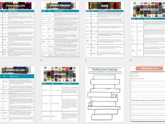 Reading for Pleasure - A Level Reading Log