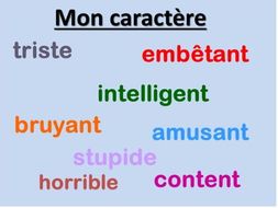 Character description
