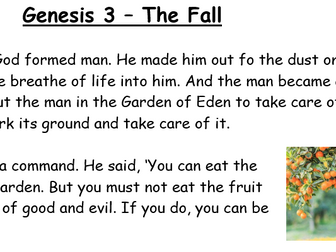 Genesis 3 - The Fall