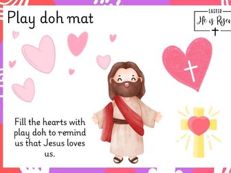 Holy Week Play doh and writing bundle