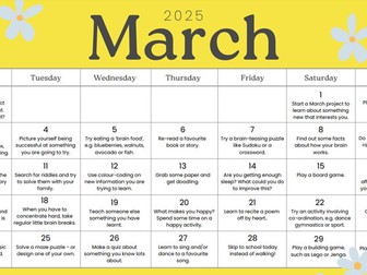 Daily Brain Tips for Month of March