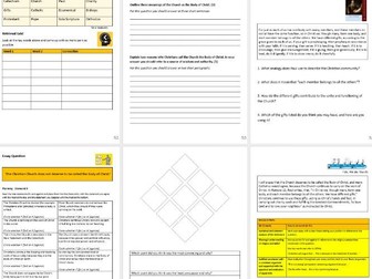 Unit 3: Catholic Sources of Wisdom and Authority