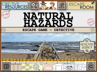 Natural Hazards - Geography Escape Room