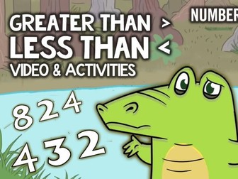 Greater Than Less Than: KS1-KS2 Multimedia Maths Activities