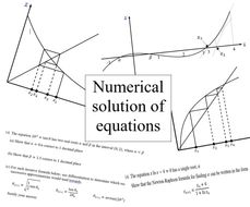 Numerical solution of equations