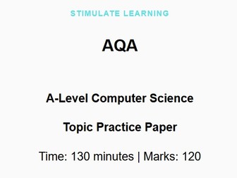 AQA A-Level Computer Science 120-mark Paper