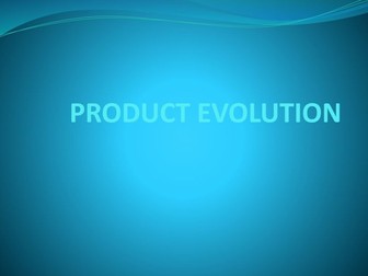 D&T GCSE Revision Presentation - Product Evolution & Planned Obsolescence