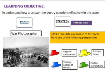 EDEXCEL IGCSE POETRY REVISION & EXAM SKILLS