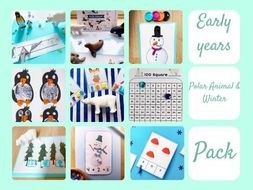 Winter / Polar Animal Resource Pack for Early Years
