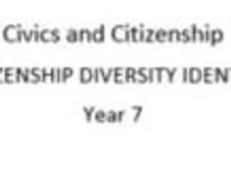 CIVICS AND CITIZENSHIP YEAR 7 AUSTRALIAN - CITIZENSHIP DIVERSITY IDENTITY