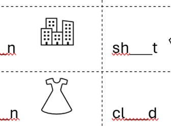 Phonics - OU / OW words sorting