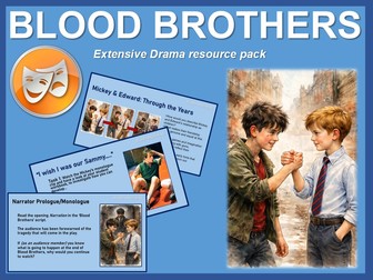 Blood Brothers: Extensive Drama resource pack