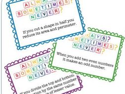 Always, Sometimes, Never Posters x30 | Teaching Resources