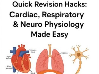 quick revision hacks cardiac, respiratory and neurology