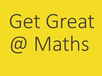 Get Great @ Maths Iteration