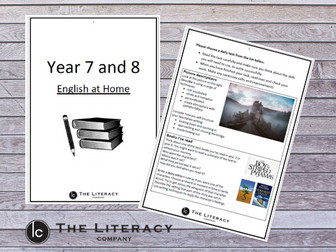 English learning from home - Year 7 & Year 8