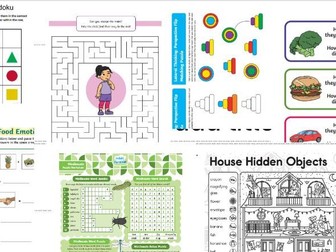 11+ Thinking Skills - Year 3, Intro to VR/NVR concepts