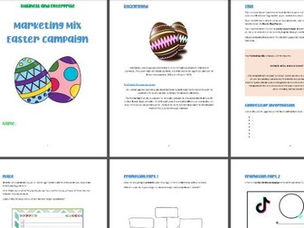 Marketing Mix Easter Egg Campaign
