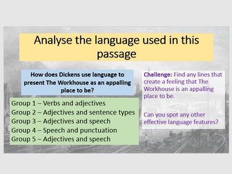 Charles Dickens Extract Whole Scheme of Work