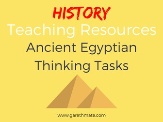 Ancient Egyptian - Thinking Tasks