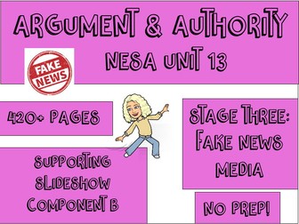 HUGE Supporting Slideshow - Stage 3 Unit 13 NESA Unit - POWERPOINT FORMAT!!!