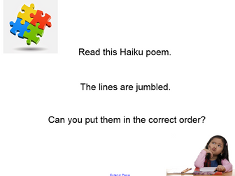 KS2-English-Haiku Poems-Lesson 3