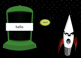 Interactive Flash Cards - Make Your Own Template - Literacy KS1/KS2