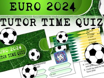 EURO 2024 Quiz - Tutor Time (European Championship)