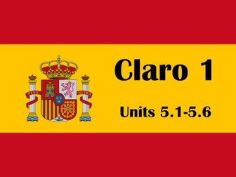Claro 1 unit 5 - En mi ciudad (10 lessons) [updated July '25]