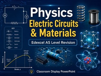 Physics Electric Circuits and Materials