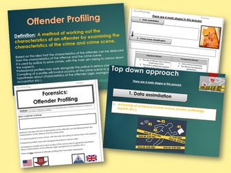Offender Profiling - Forensic Psychology - AQA Psychology