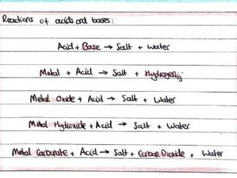 OCR A A-Level Chemistry: Reactions and Calculations