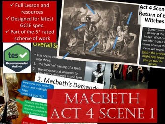 Act 4 Scene 1 Macbeth GCSE English Literature 9-1