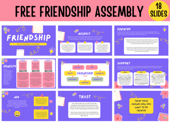 Friendship Assembly Free All Key Stages